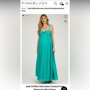 Pinkish maternity dress